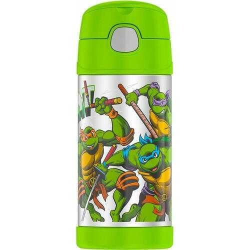 Thermos Funtainer 12 Ounce Bottle Teenage Mutant Ninja Turtles