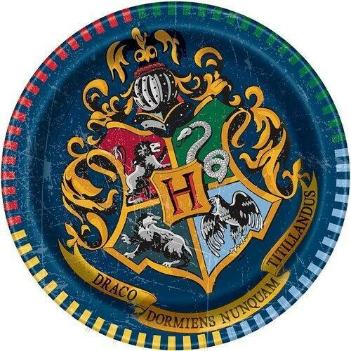 Harry Potter 7 Inch Plates [8 Pack]