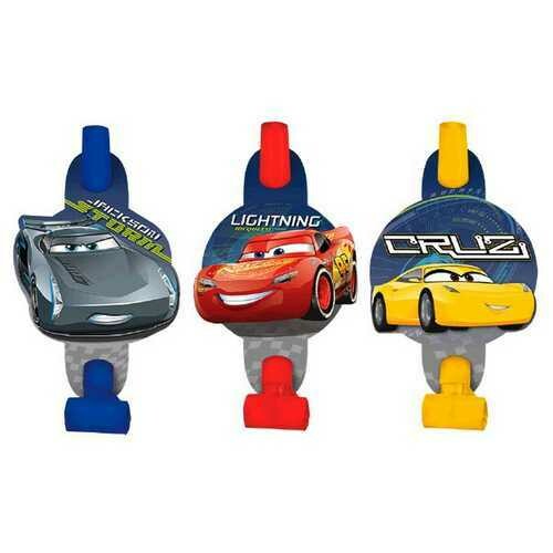 Cars 3 Blowouts [8 Per Package]
