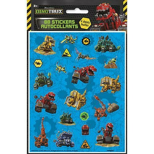 Dinotrux Sticker Sheets [4 per Pack]