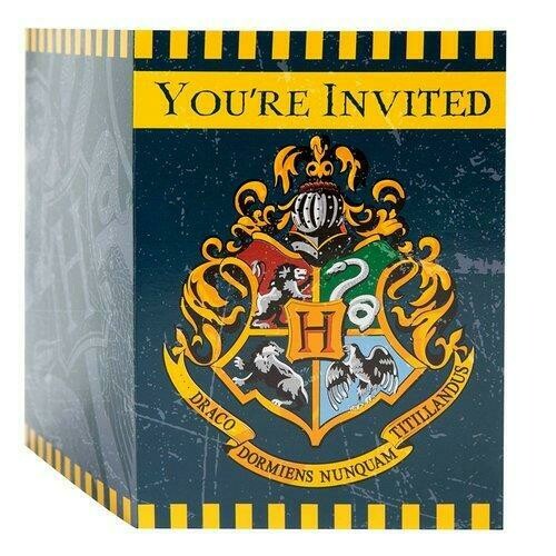 Harry Potter Invitations [8 Per Pack]