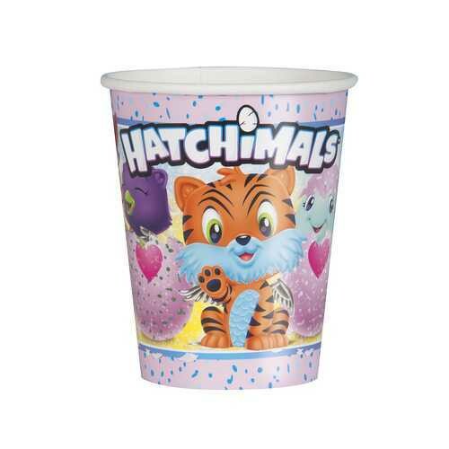Hatchimals 9 oz Paper Cups [8 Per Pack]