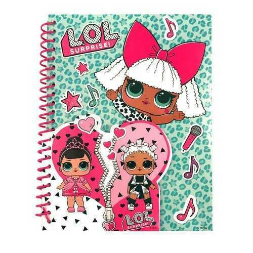 LOL Surprise Notebook - 140 pages