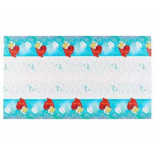 Disney Ariel Dream Big Collection - Plastic Table Cover - 1 Pack