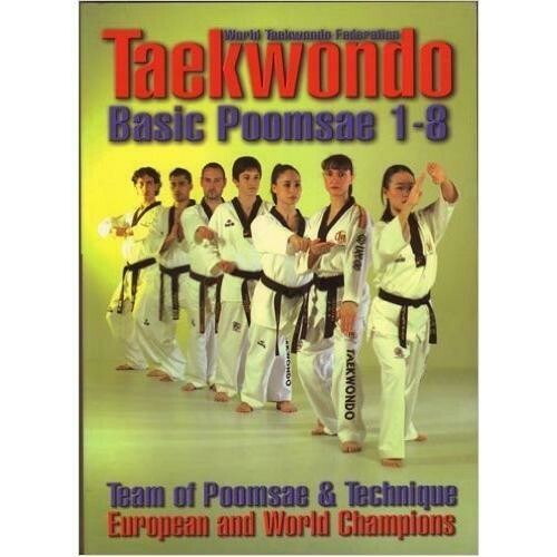 Tae Kwon Do Basic Poomsae 1-8 Book By Castellanos &amp; Tucci