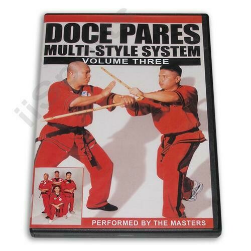 Doce Pares #3 Multi style Filipino Eskrima Escrima Kali Arnis DVD knife sticks