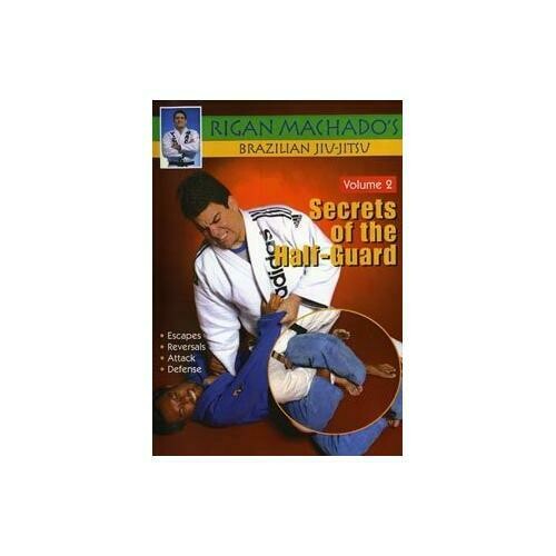 Brazilian Jiu Jitsu Secrets of Half-Guard #2 DVD Rigan Machado MMA grappling