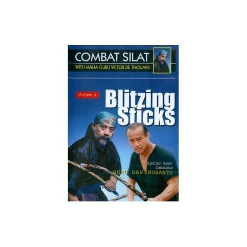 Indonesian Combat Pentjak Silat #4 Blitzing Sticks DVD Victor deThouars Inosanto
