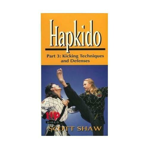Korean Karate Hapkido #3 Kicking Techniques &amp; Defenses DVD Scott Shaw