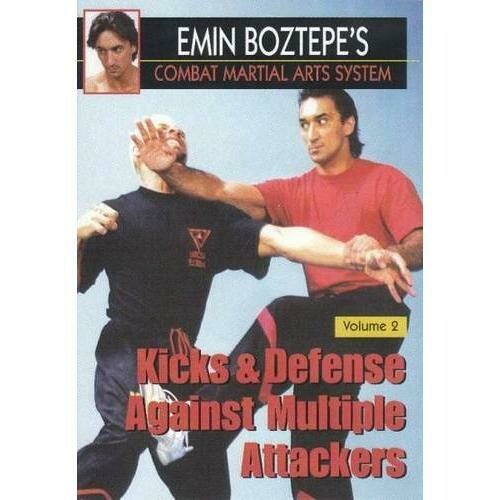Combat Martial Arts #2 Kicks Defense Against Multiple Attackers DVD Emin Boztepe