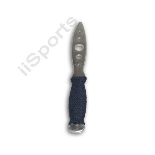 Aluminum Dull Skeletonized Practice Dagger Knife 11in