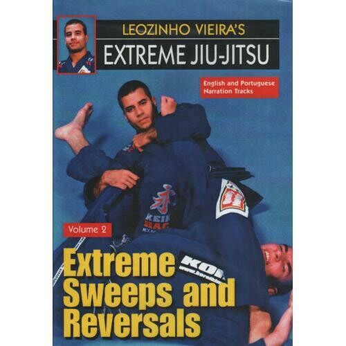 Extreme Jiu-Jitsu #2 Sweeps &amp; Reversals DVD Leozho Vieira MMA