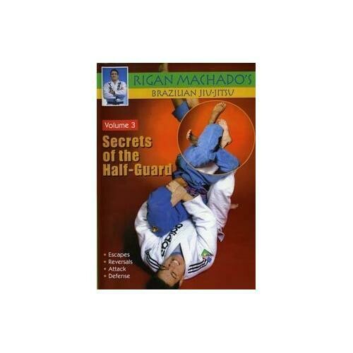 Brazilian Jiu Jitsu Secrets of Half-Guard #3 DVD Rigan Machado MMA gracie