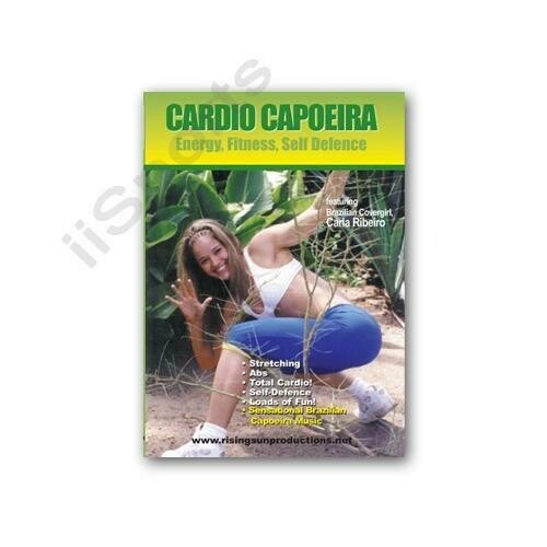 Brazilian Self Defense Cardio Capoeira Energy Fitness DVD Model Carla Ribeiro