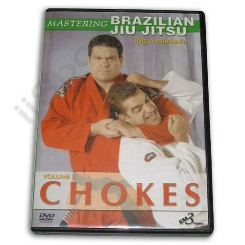 Brazilian Jiu Jitsu #2 Chokes Rigan Machado DVD mma grappling submission fight