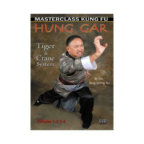 4 DVD SET Hung Gar Tiger Crane Kung Fu System volume 1,2,3,4 Sifu Seng Jeorng Au