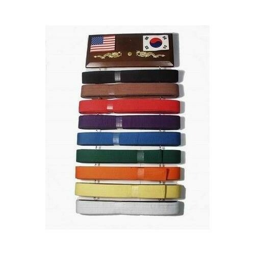 10 Rank Belt Display Rack