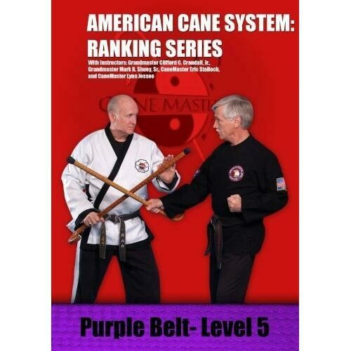 American Cane System Level 5 Purple Belt Joint Locks &amp; Counters DVD Mark Shuey