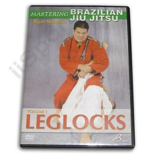 Brazilian Jiu Jitsu #1 Leglocks Rigan Machado DVD mma grappling submission fight