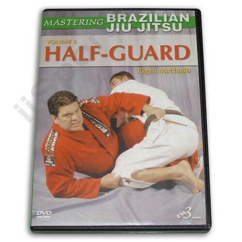 Brazilian Jiu Jitsu #3 Half Guard Rigan Machado DVD mma grappling submission bjj