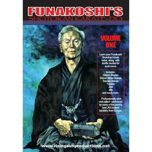 Eurpoean Funakoshi Shotokan Karate 5 DVD Set