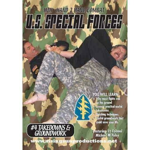 US Special Forces H2H Takedowns Locks Arm Bars DVD