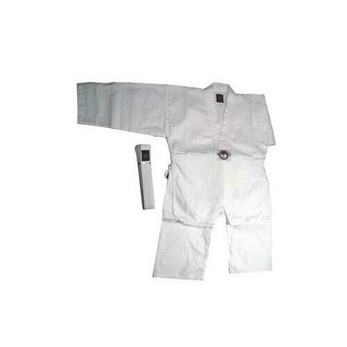 White Taekwondo V-Neck Uniform