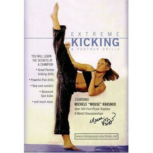 Tournament Karate Extreme Kicking &amp; Partner Drills Competition DVD Michele Mouse Krasnoo