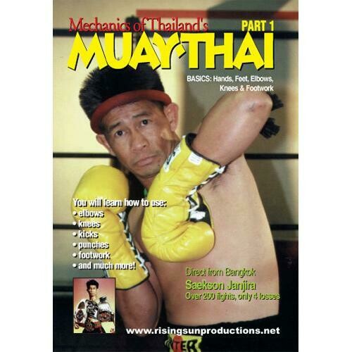 Muay Thai Kickboxing Master Janjira 4 DVD Set