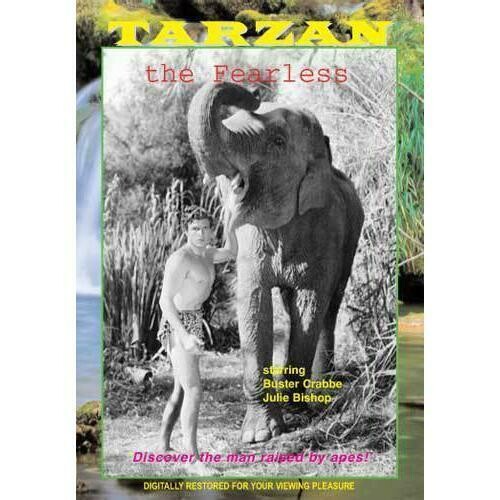 Tarzan The Fearless movie DVD
