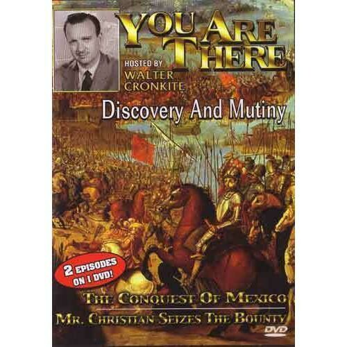 Discovery &amp; Mutiny DVD Walter Cronkite