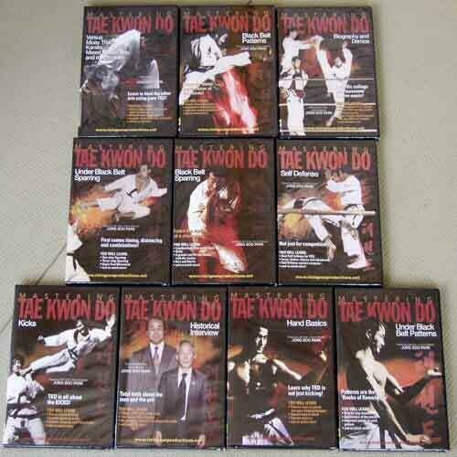 Mastering Tae Kwon Do 10 DVD + 2 Book Set