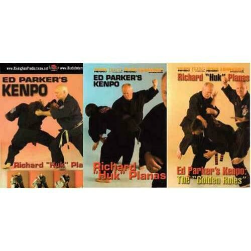 Ed Parker American Kenpo Karate 3 DVD Set Planas