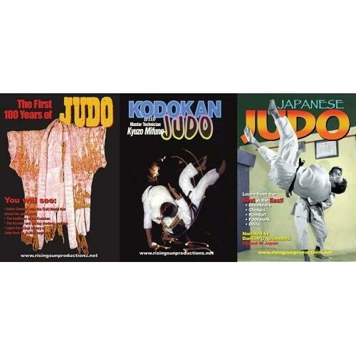 3 DVD Set Kodokan Judo Masters - Rare Footage