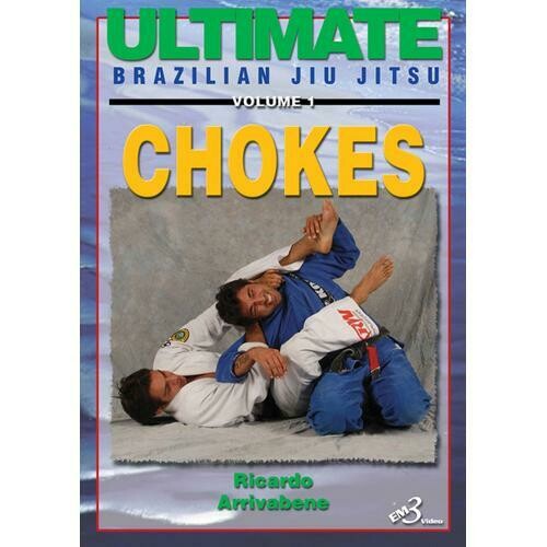 Ultimate Brazilian Jiu Jitsu #1 Chokes grappling mma DVD Ricardo Arrivabene