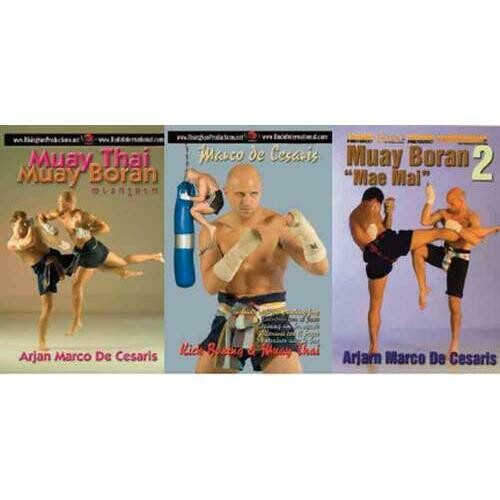 Muay Thai Budo 3 DVD Set De Cesaris
