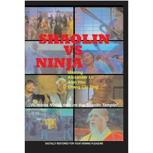 Shaolin vs Ninja movie DVD