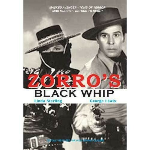 Zorro&#39;s Black Whip #1 movie DVD