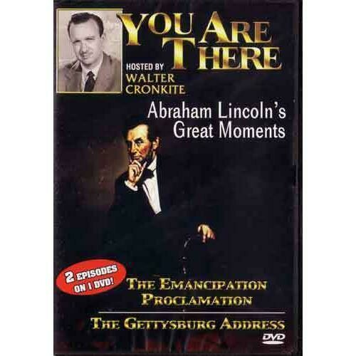 You Are There - Abraham Lincoln&#39;s Greatest Moments DVD Walter Cronkite