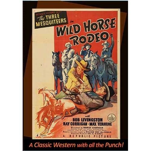 Wild Horse Rodeo three mesquiteers DVD