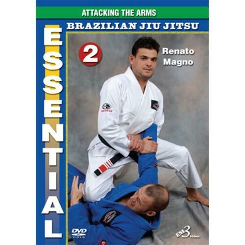 Essential Brazilian Jiu Jitsu #2 Attacking Arms rare techniques DVD Renato Magno