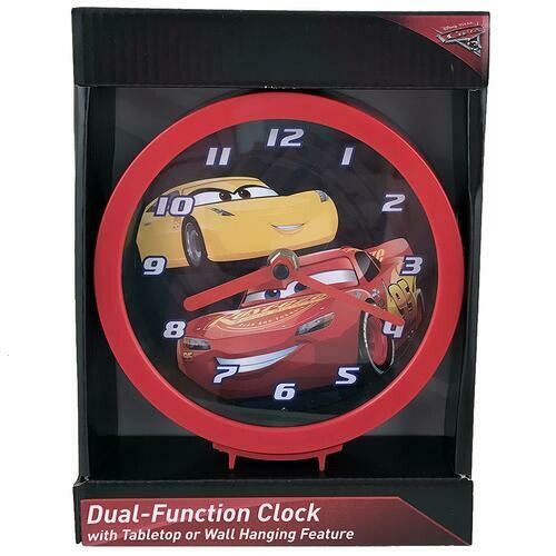 Disney Pixar Cars Dual-Function Clock