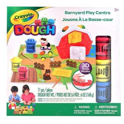 Crayola Modelling Dough Barnyard Play Centre