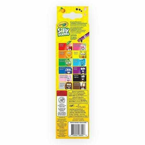 Crayola Silly Scents Twistables Coloured Pencils 12 Count
