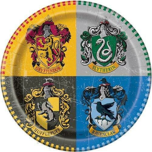 Harry Potter 9 Inch Plates [8 Pack]
