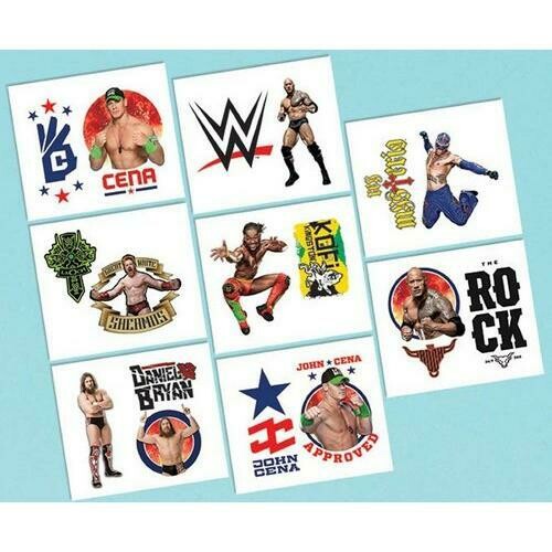 WWE Party Tattoos [16 per pack]