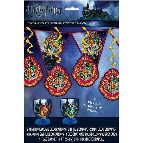 Harry Potter 7-Piece Decoration Kit