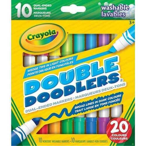 Crayola - Double Doodlers Markers 10 ct
