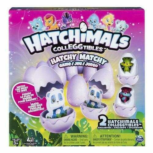 Spin Master Games Hatchy Matchy Game with Two Exclusive Colleggtibles