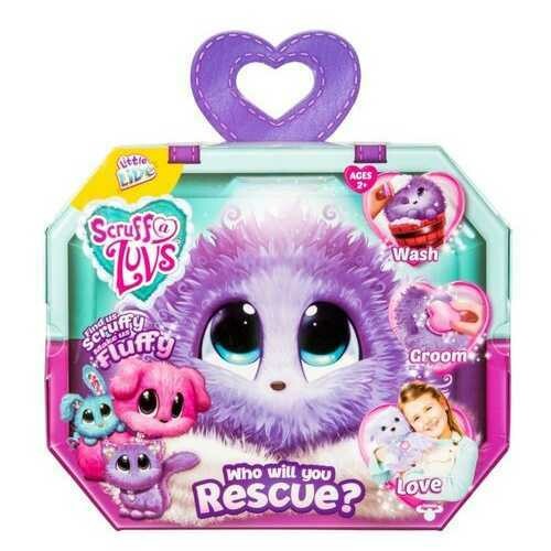 Little Live Pets Scruff a Luvs - Purple - Lilac